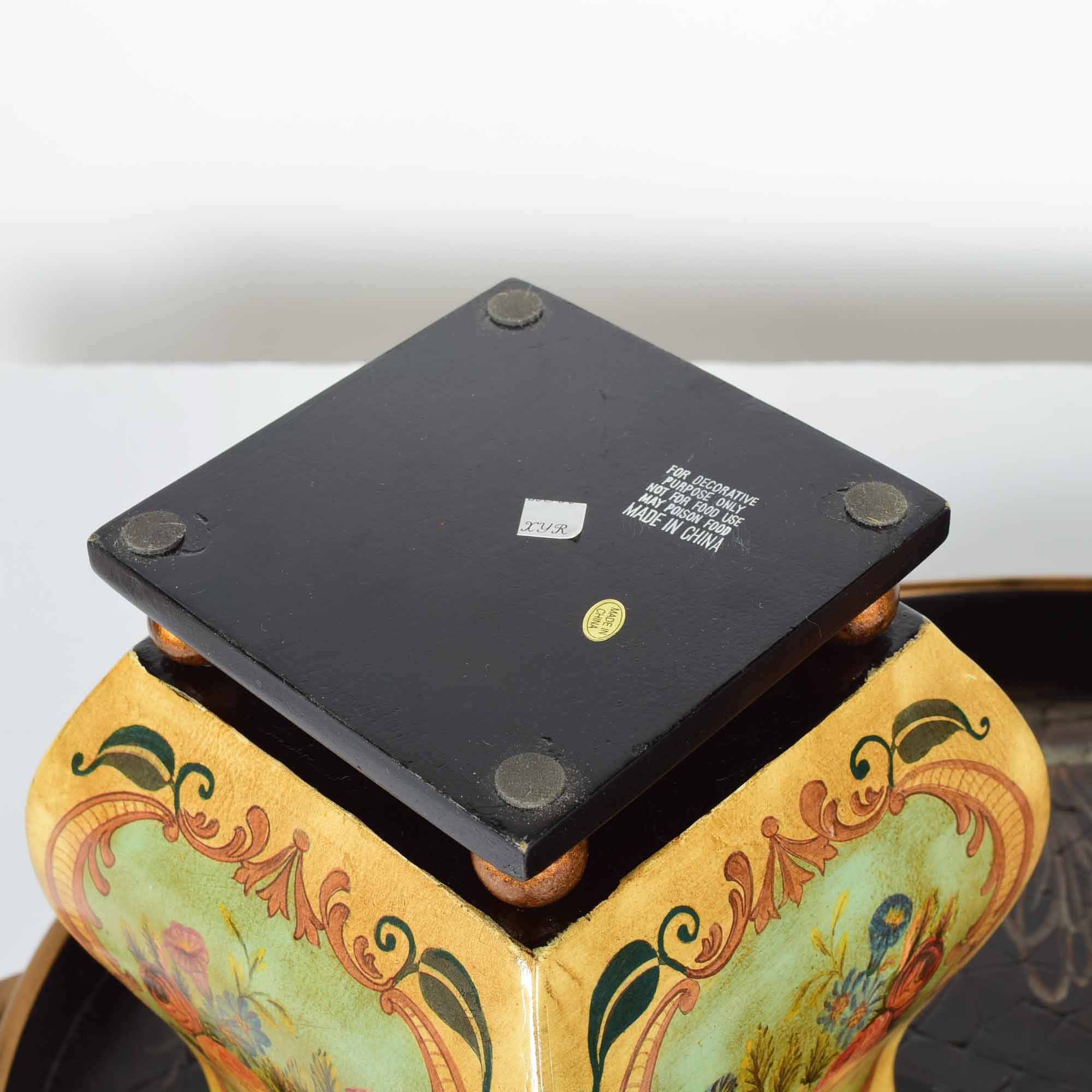 Bronze Tone Accented Decor Trio