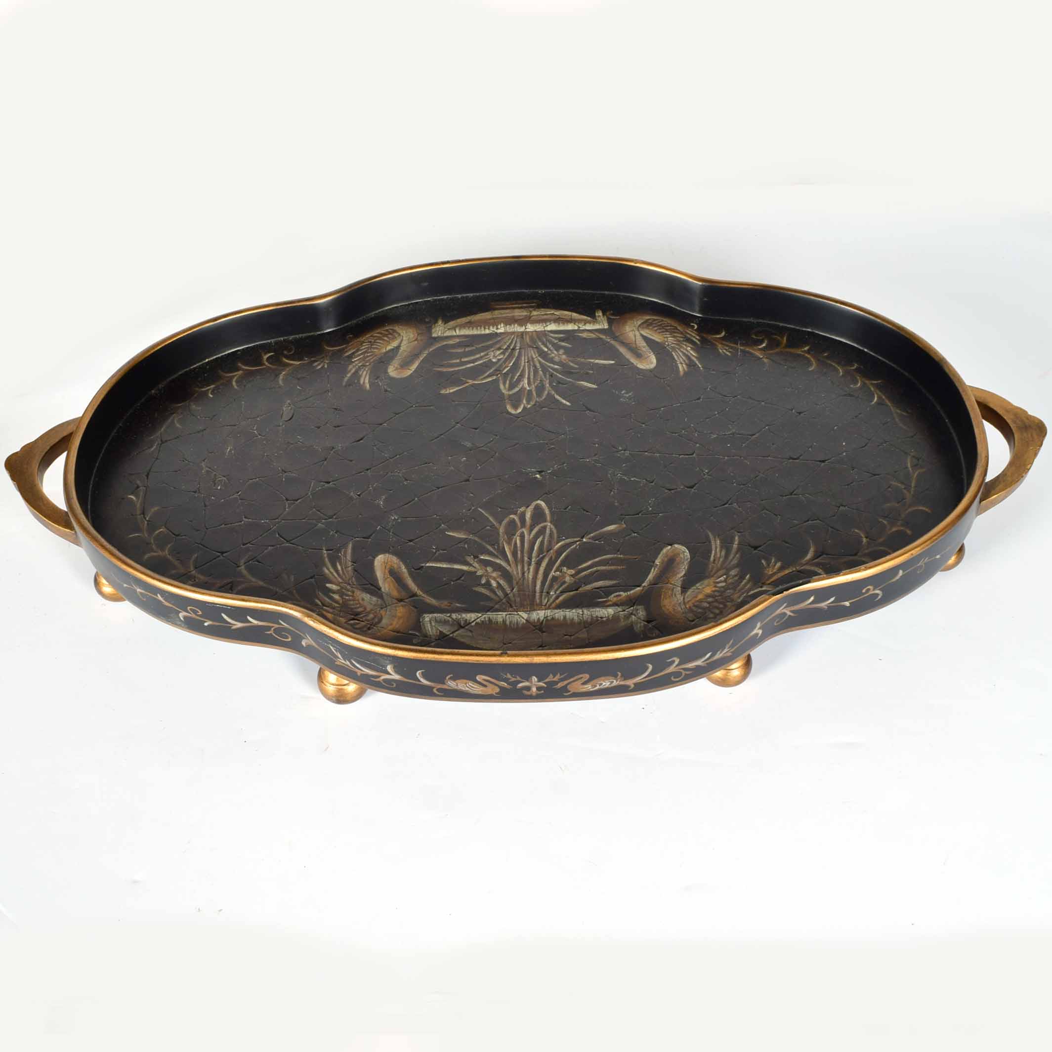 Bronze Tone Accented Decor Trio