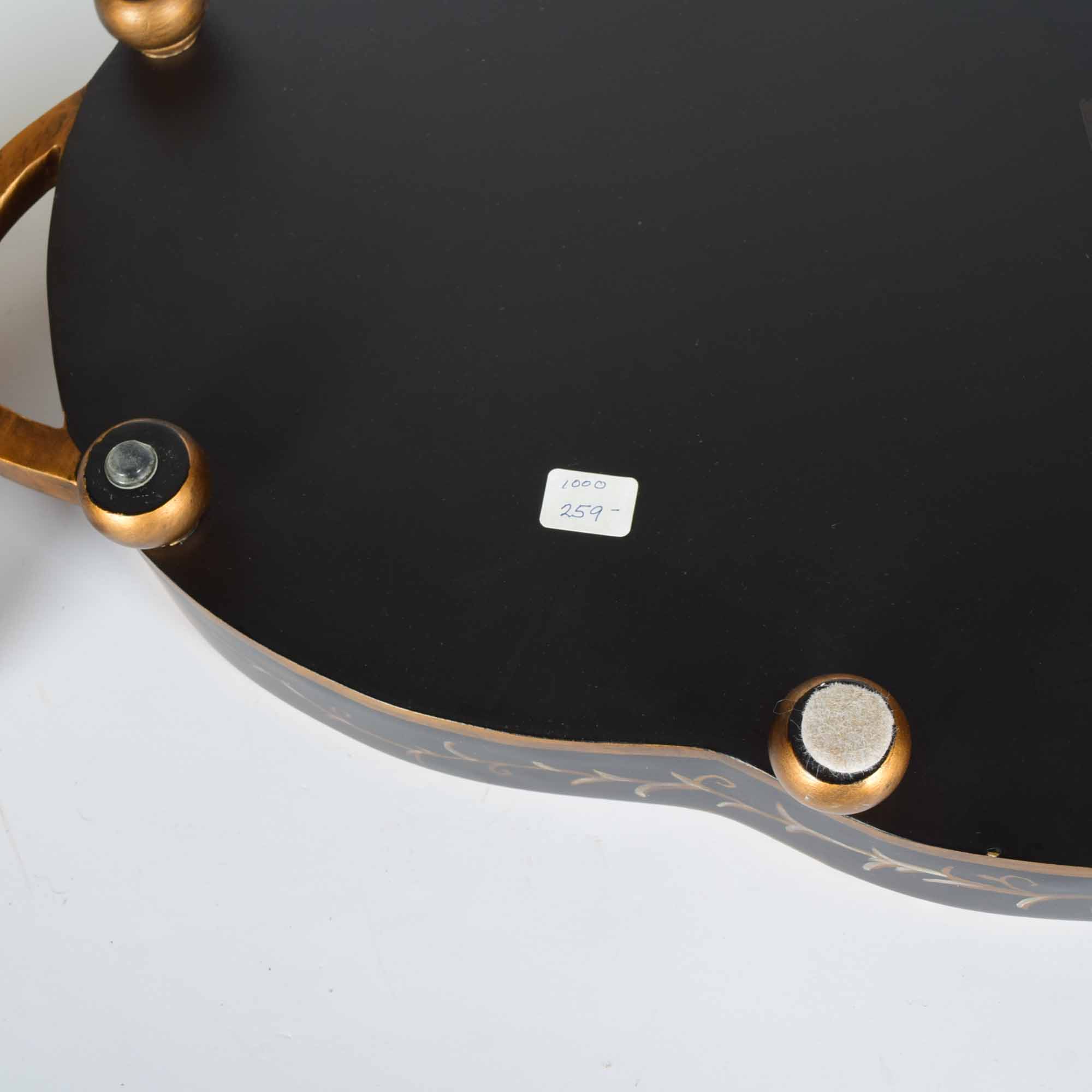 Bronze Tone Accented Decor Trio