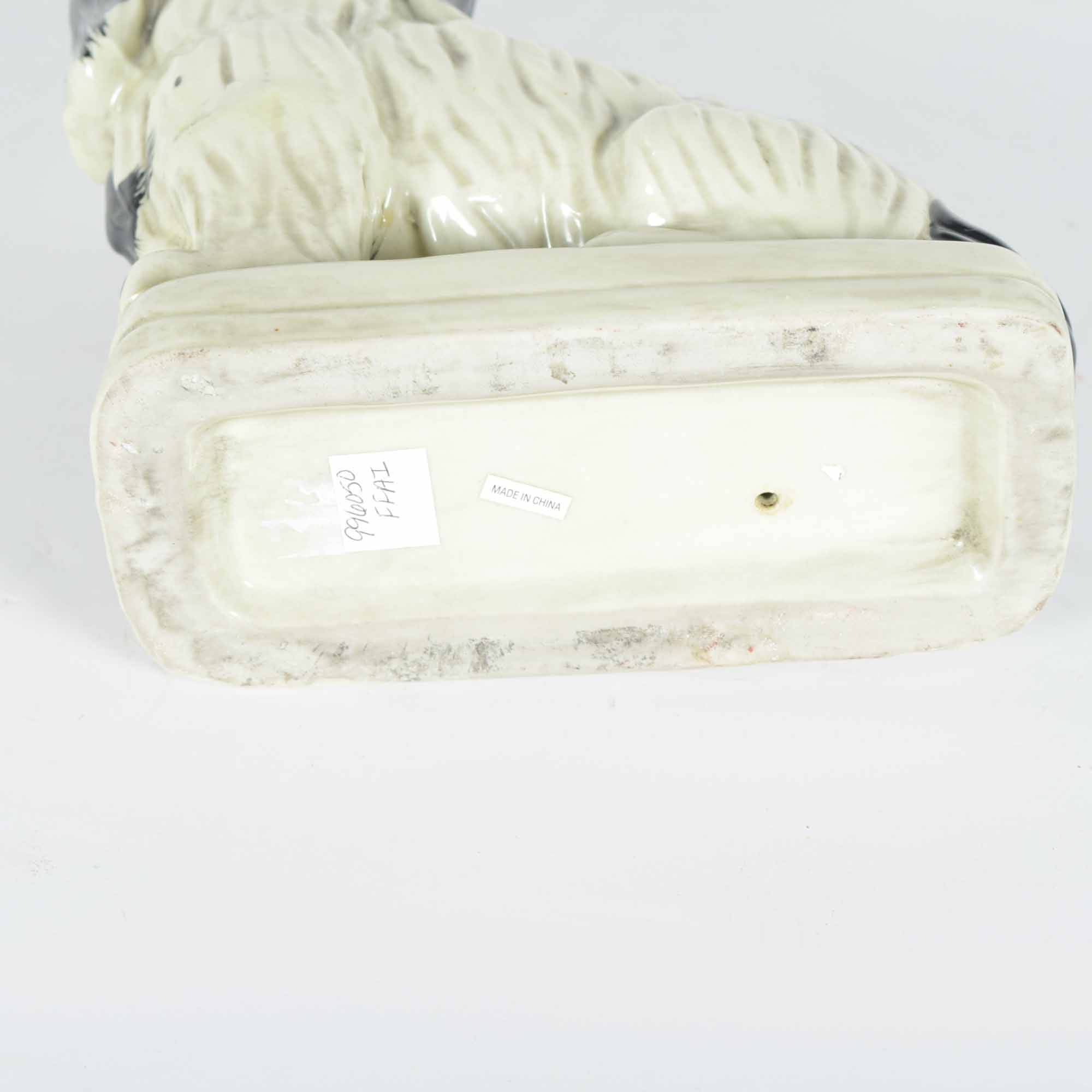 Spaniel Figurines in the Staffordshire Style Duo