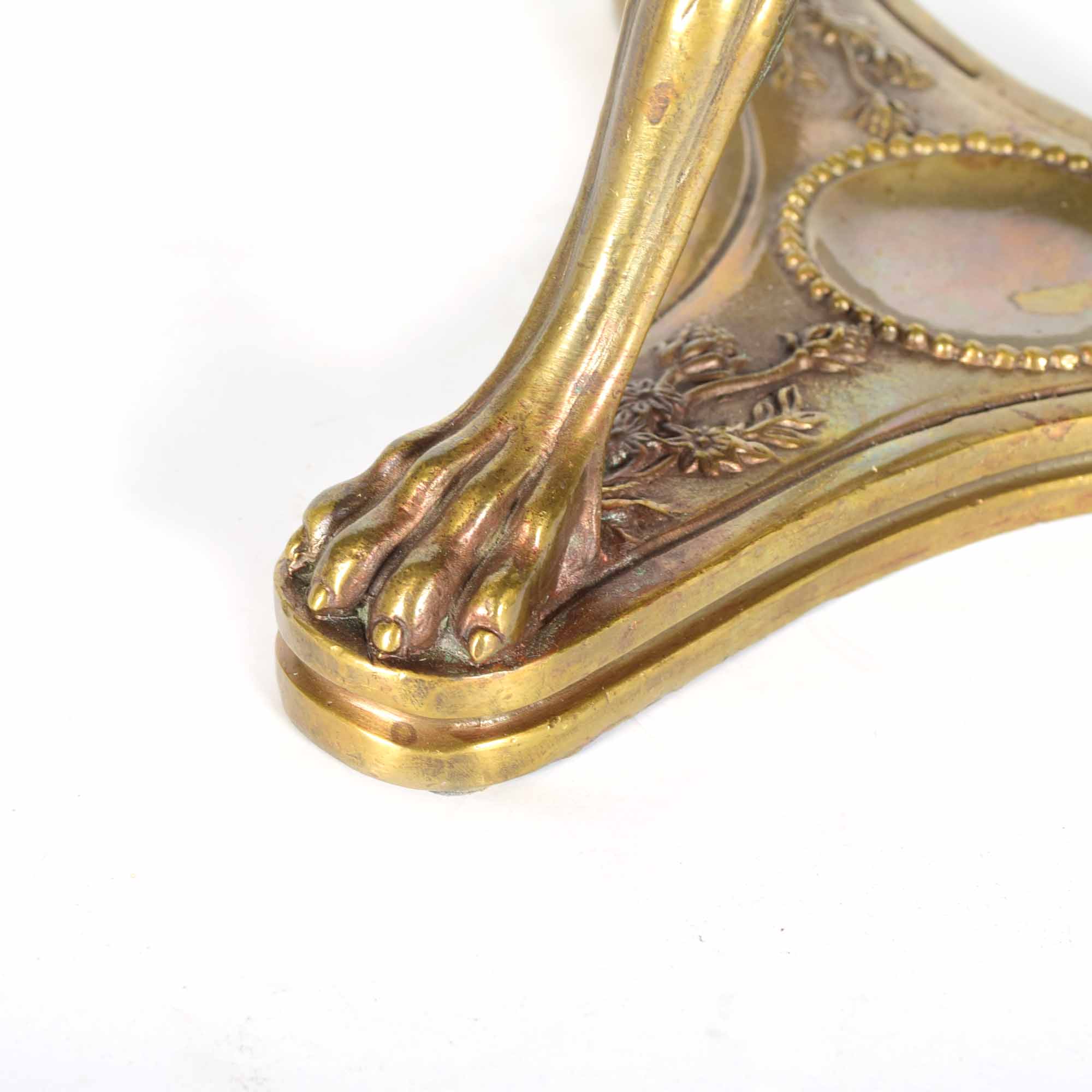 Ornate Amphora Vase and Ormolu Stand