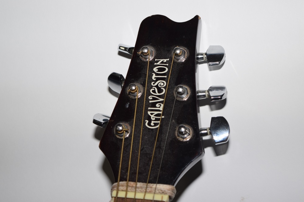 Galveston Acoustic Guitar with Electric Hookup