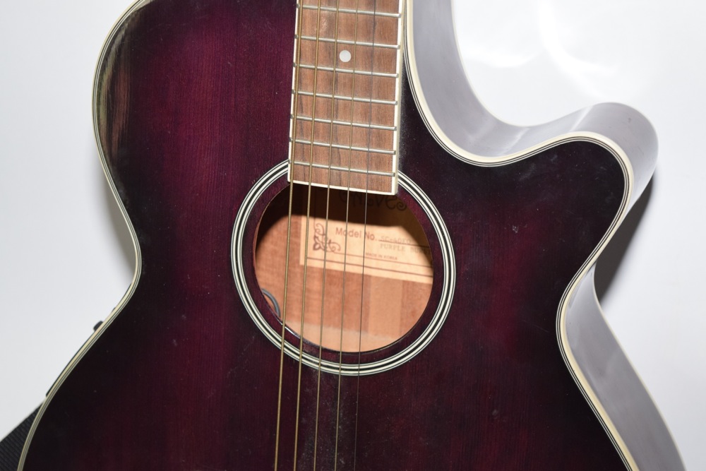 Galveston Acoustic Guitar with Electric Hookup