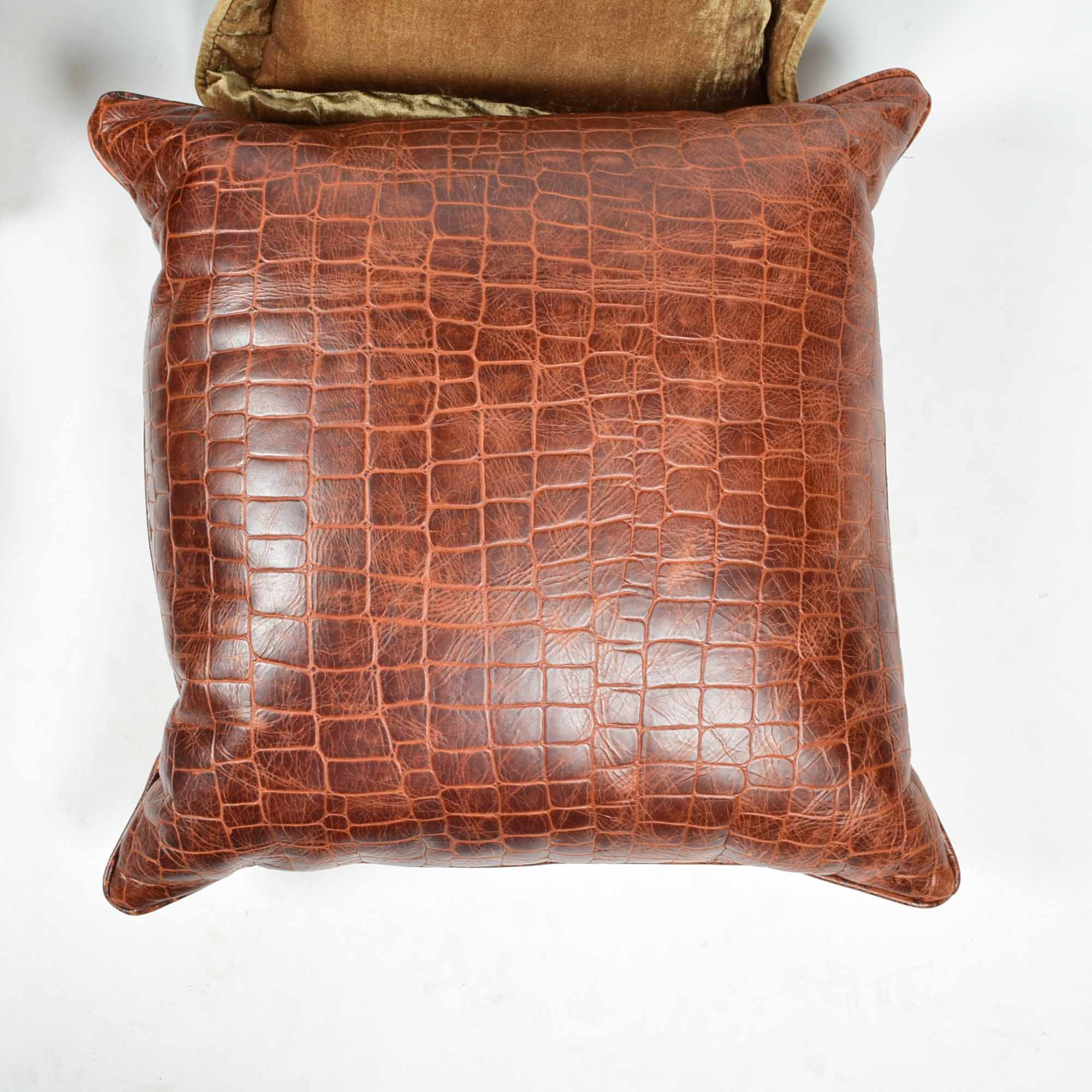 Black, Brown and Gold Tone Pillow Assortment