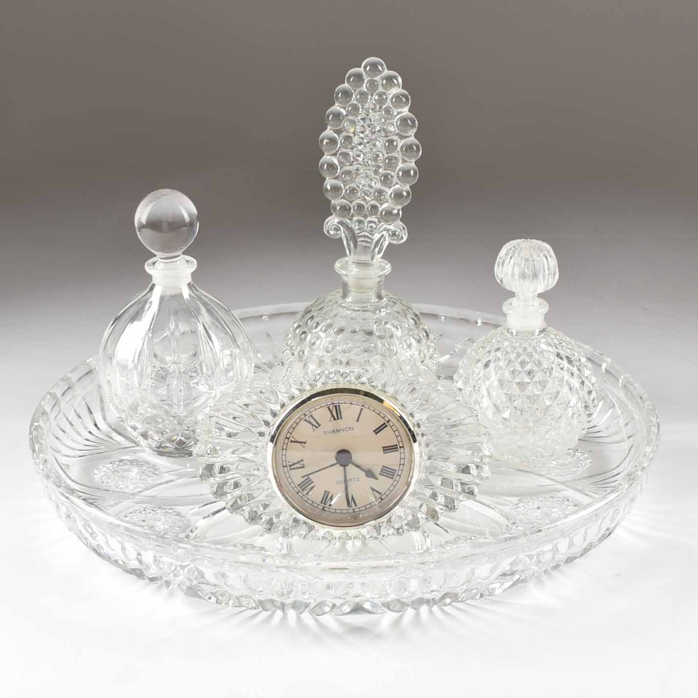 Crystal and Glass Vanity Item Assortment