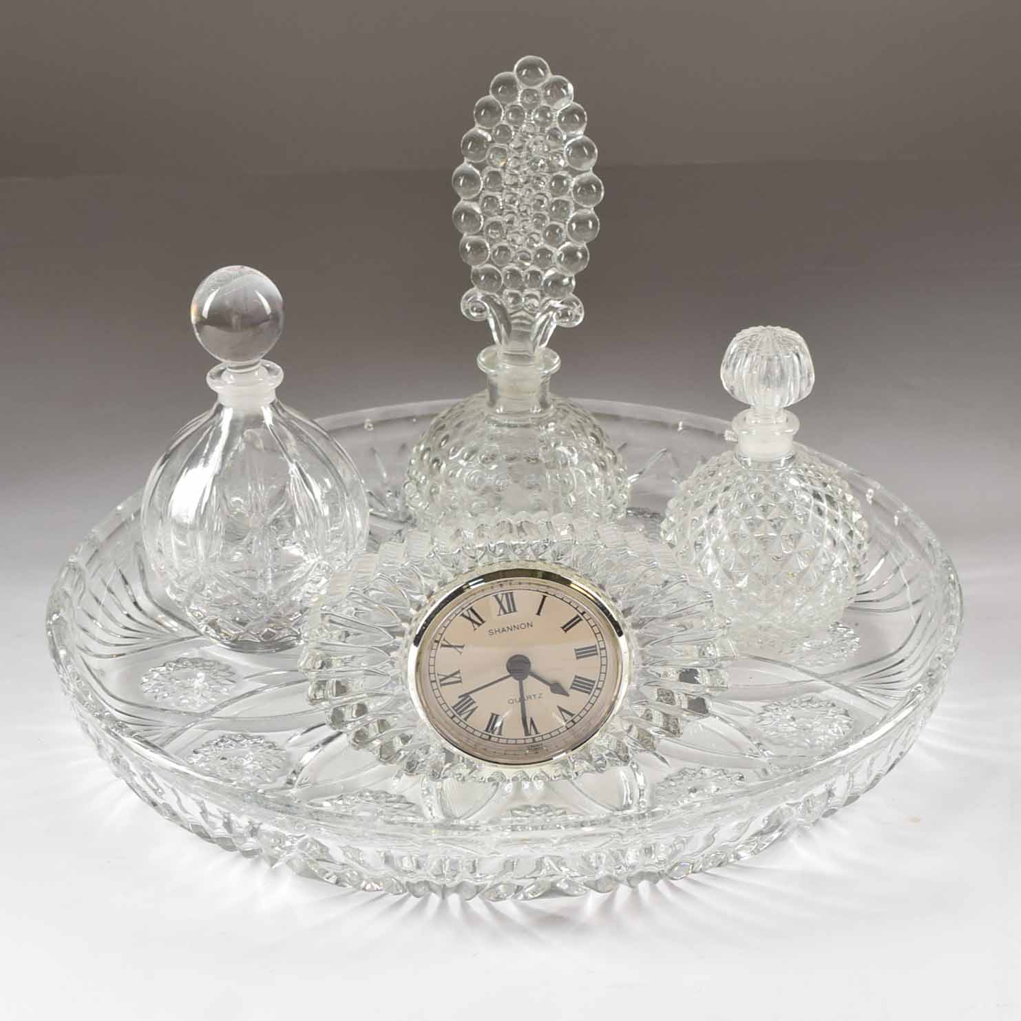 Crystal and Glass Vanity Item Assortment