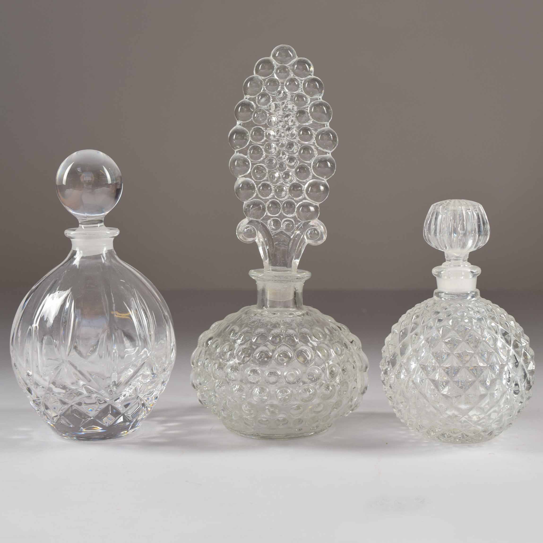 Crystal and Glass Vanity Item Assortment