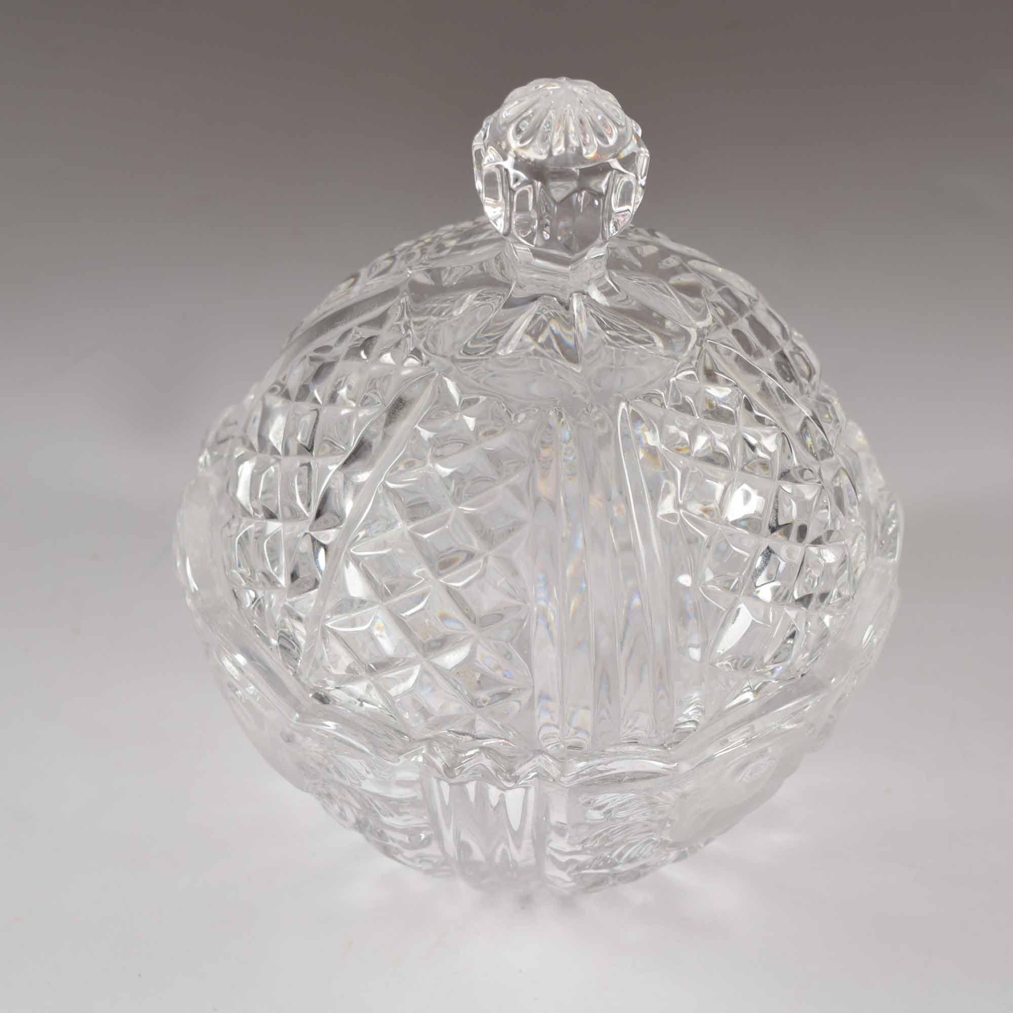 Trio of Rose Theme Glass Servers