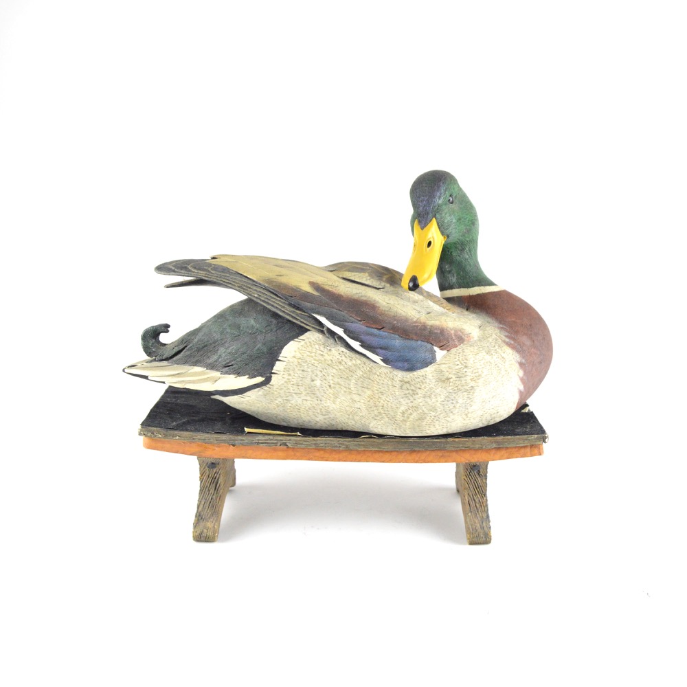 Limited Edition Ducks Unlimited "Preening Mallard"