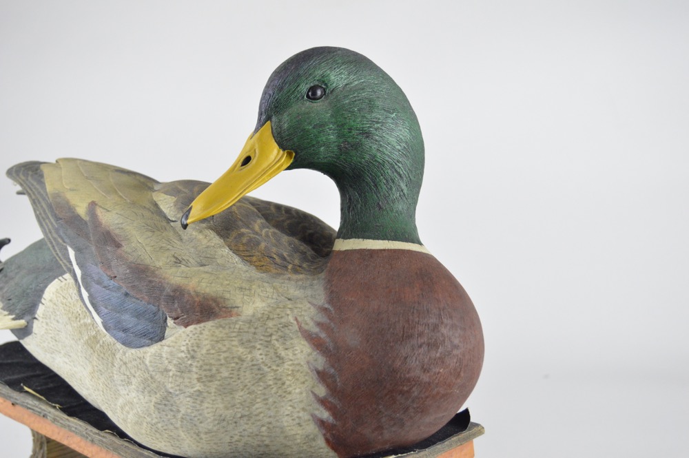 Limited Edition Ducks Unlimited "Preening Mallard"