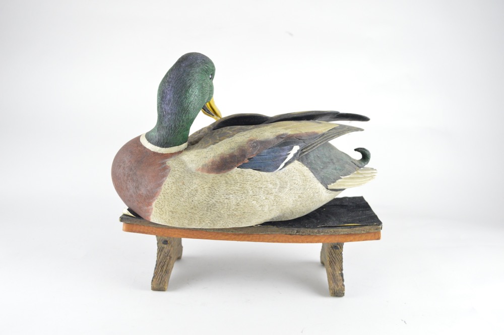 Limited Edition Ducks Unlimited "Preening Mallard"