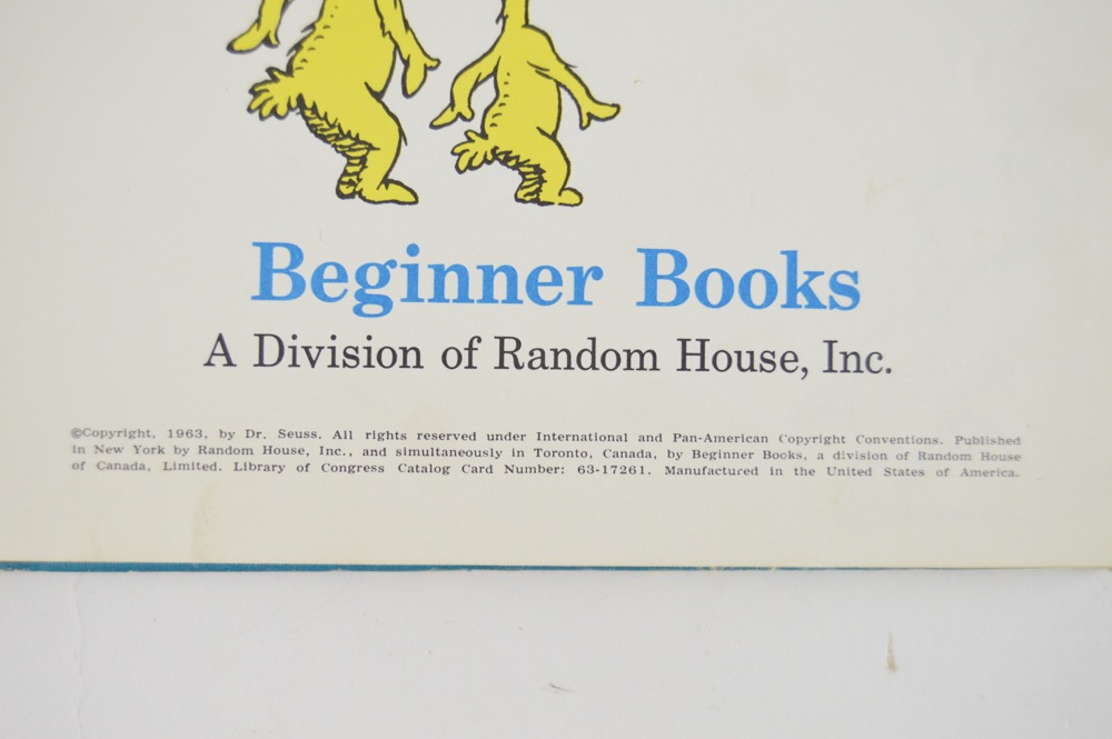 Vintage Dr. Seuss and Beginner Books Collection