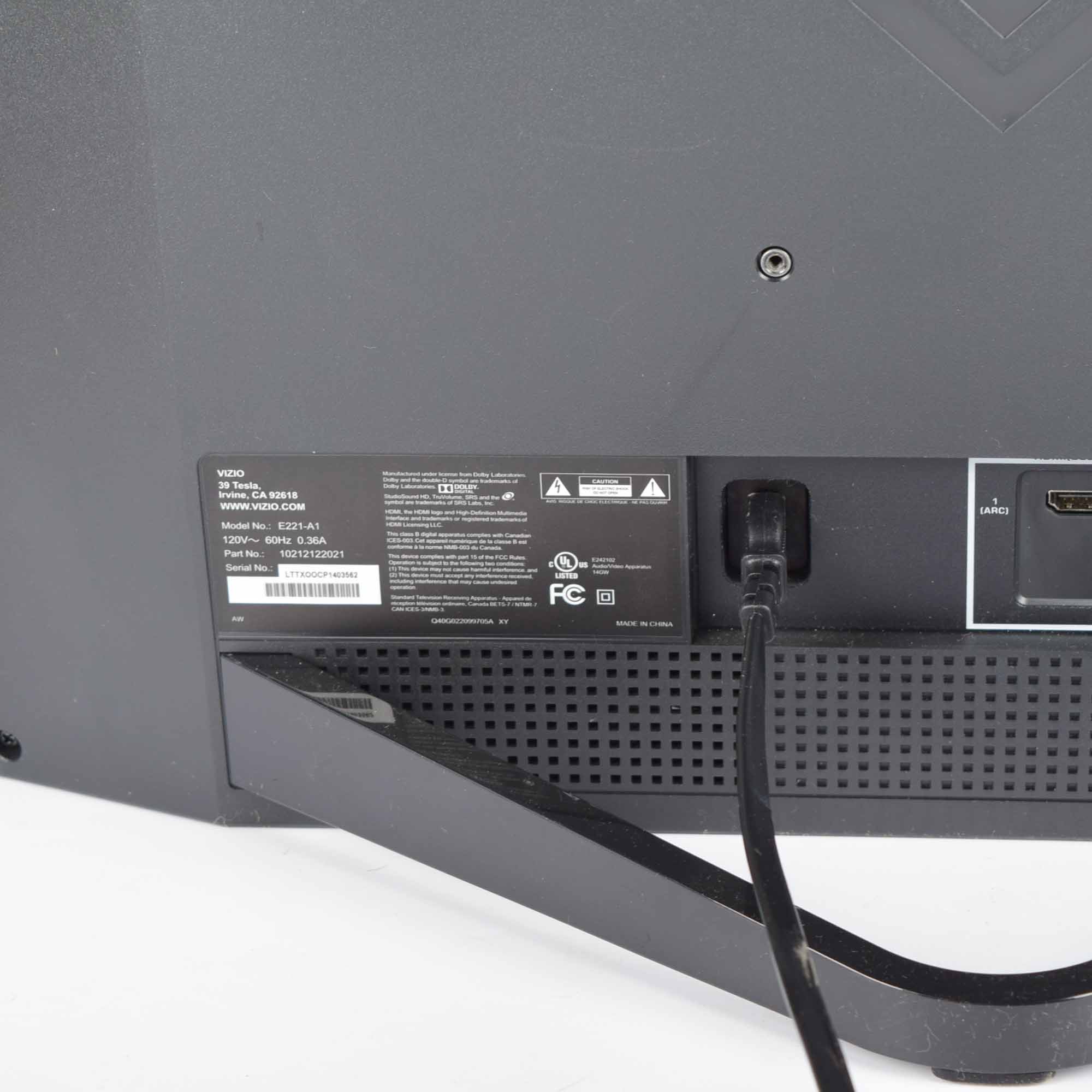 Vizio 22" LED Television