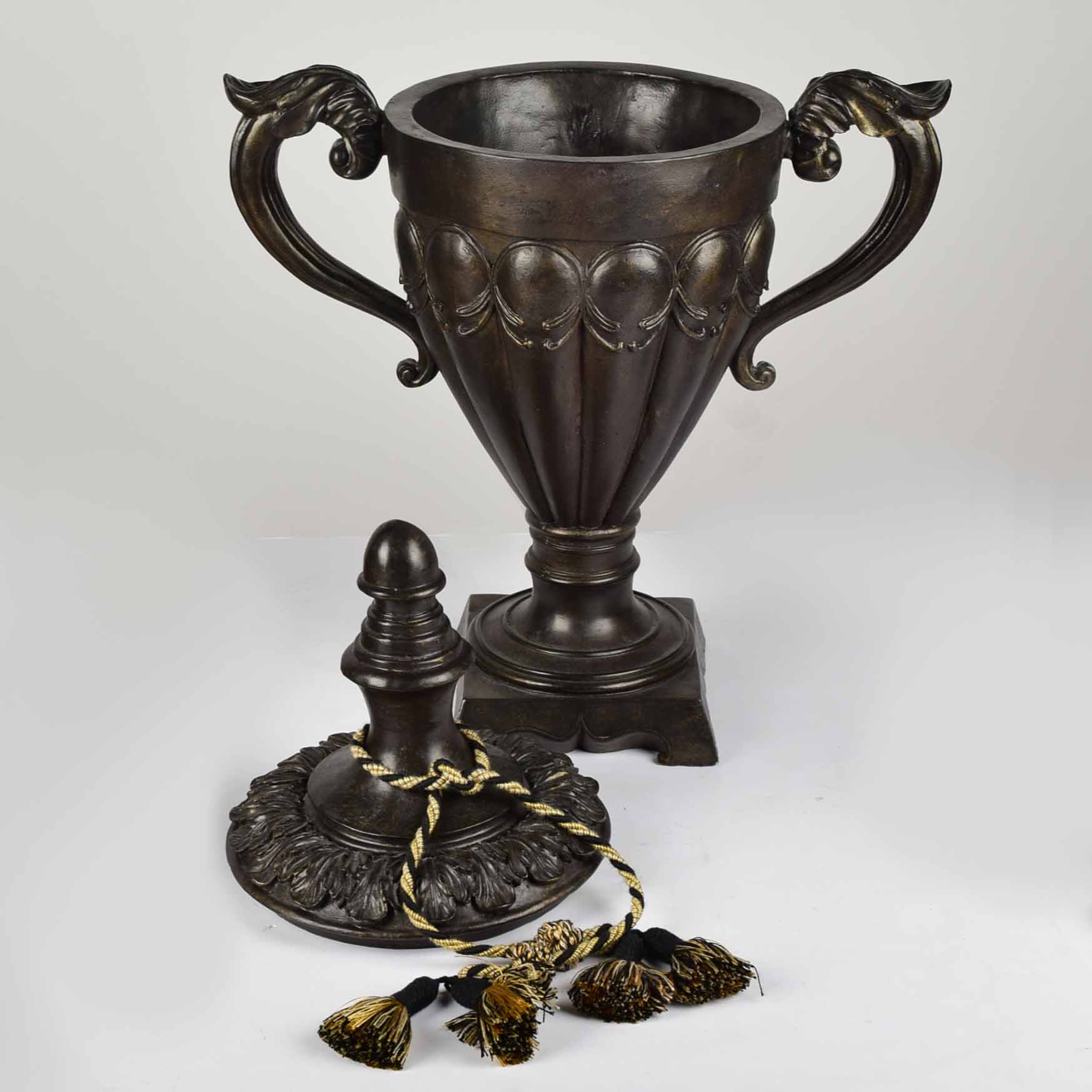 Trio of Black and Gold Decor