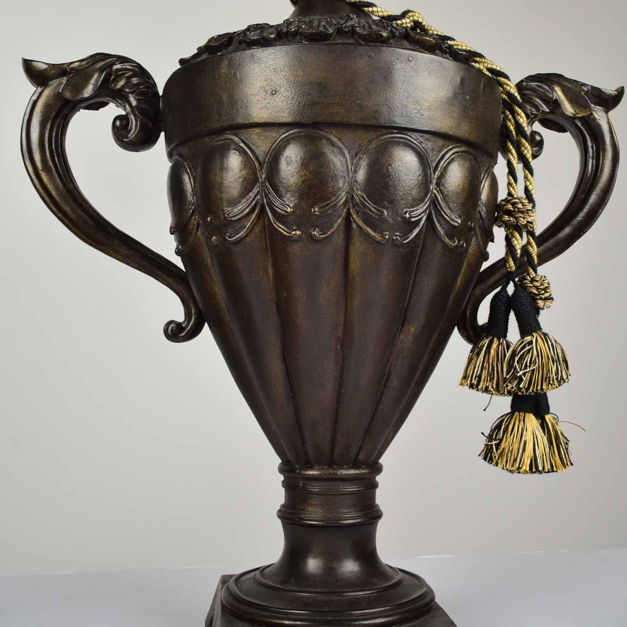 Trio of Black and Gold Decor