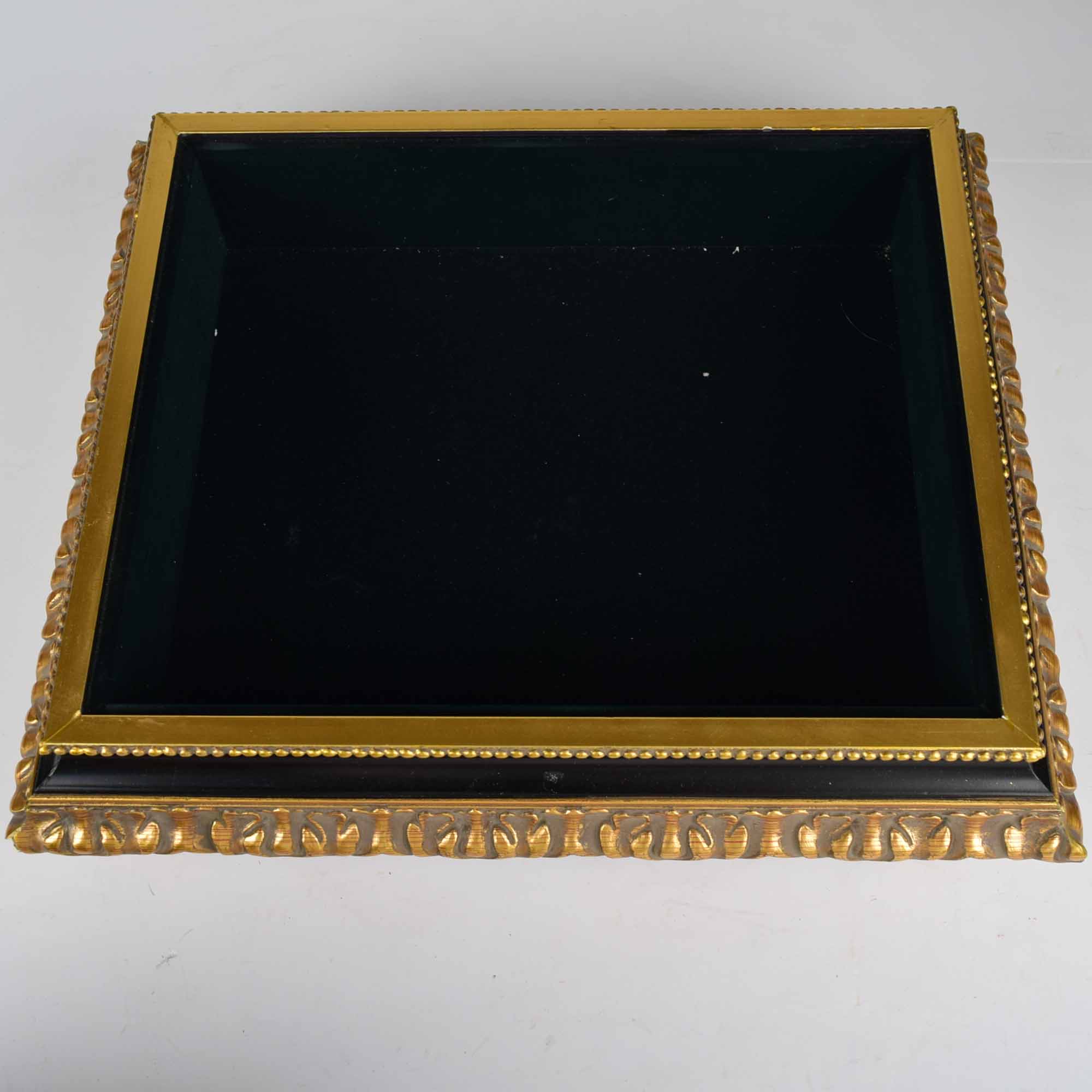 Trio of Black and Gold Decor