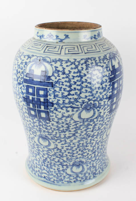 Grouping of Chinese Blue and White Vases.