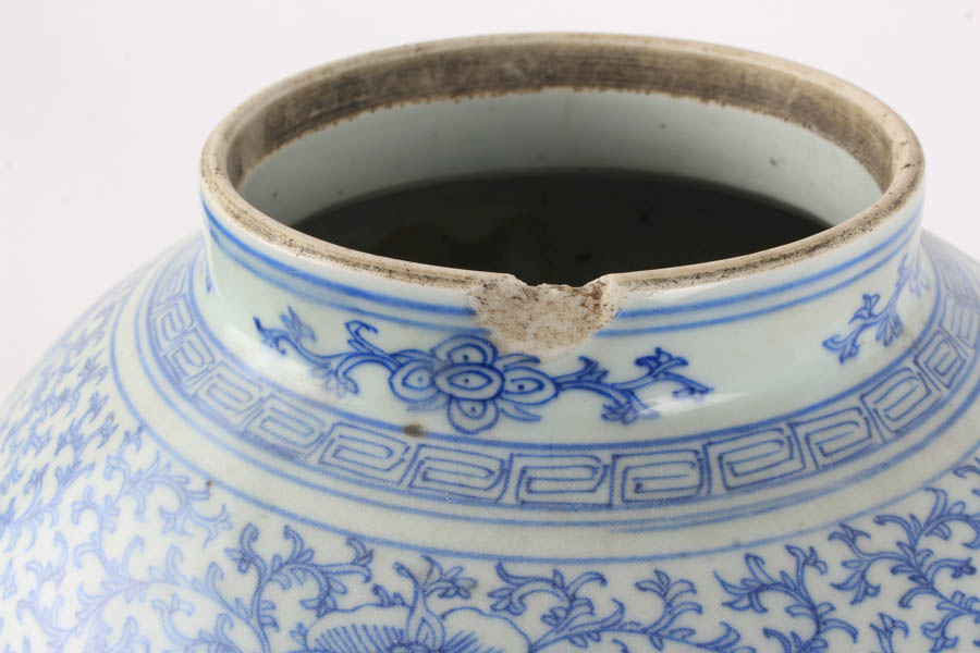 Grouping of Chinese Blue and White Vases.