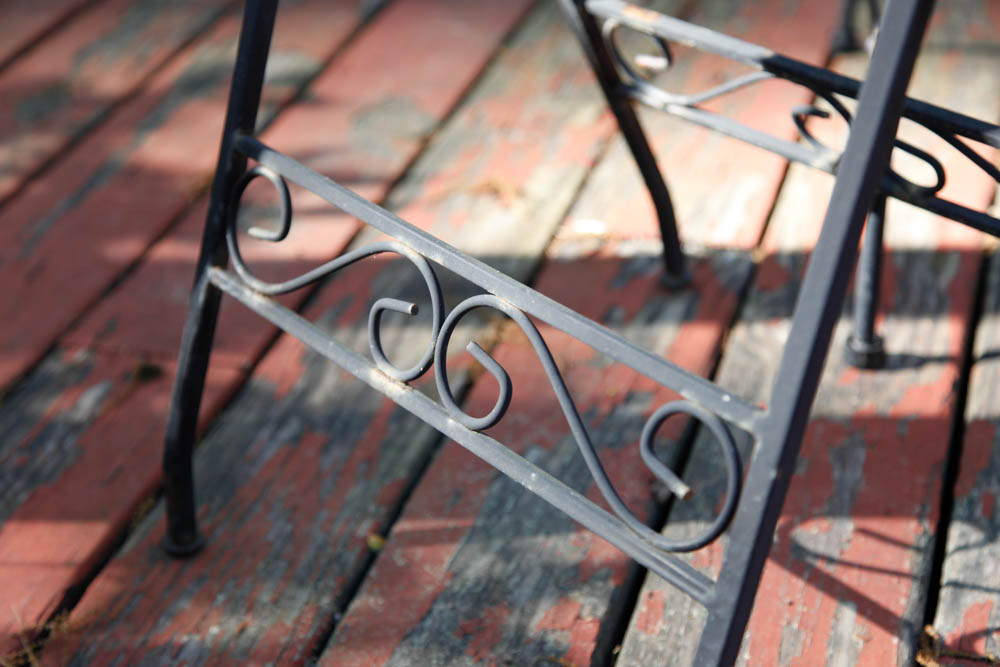 Tiled Patio Table and Chairs