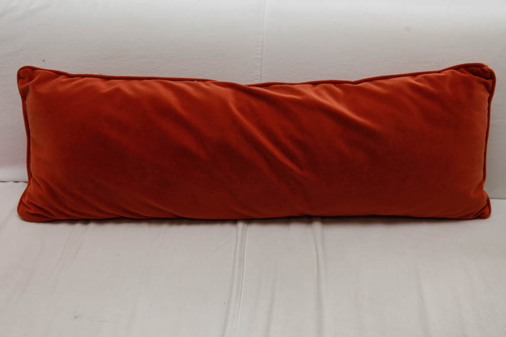 Grouping of Decorative Pillows and Throws