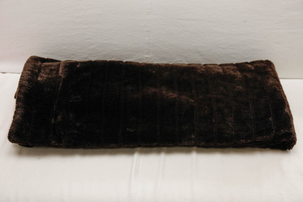 Grouping of Decorative Pillows and Throws