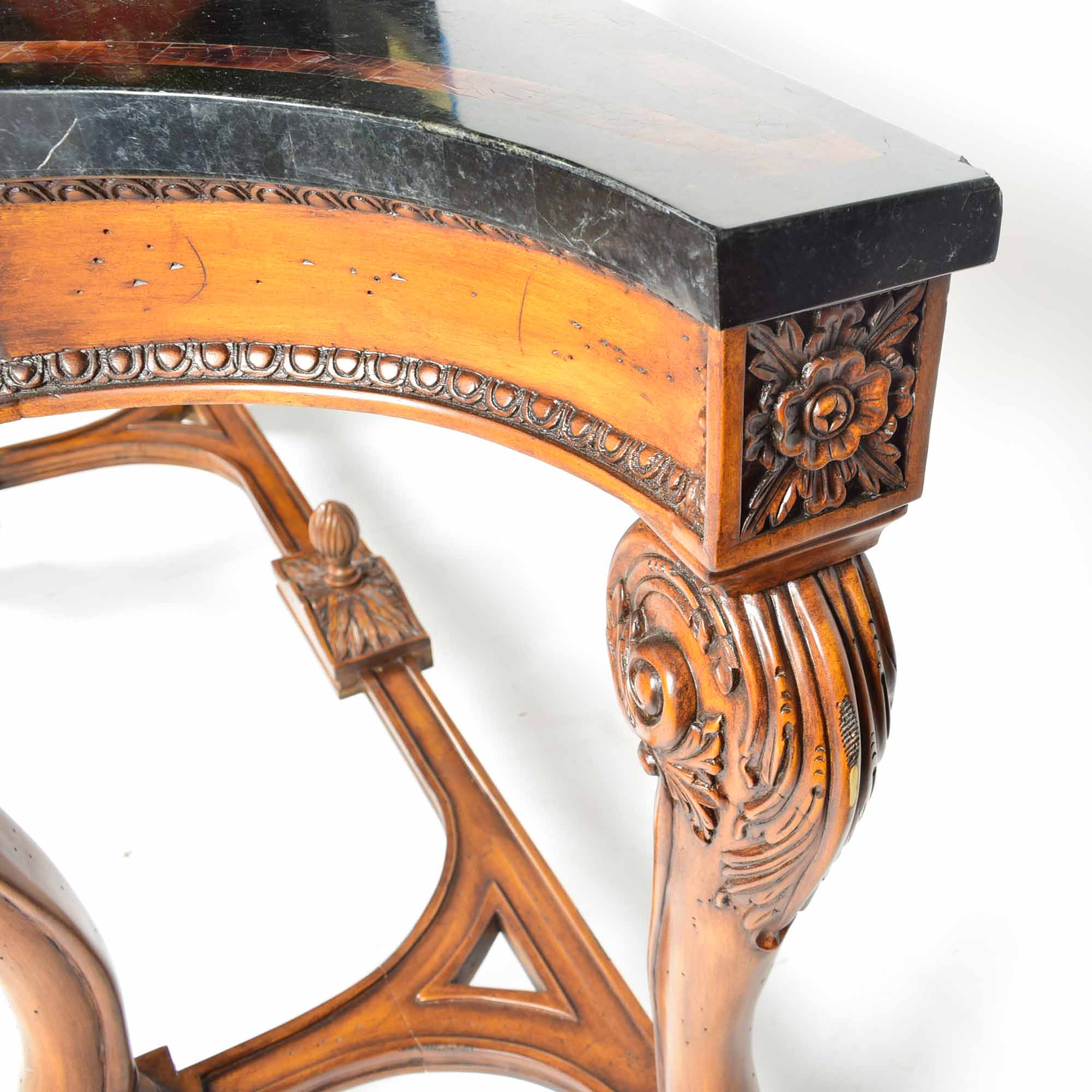 Neoclassical Style Console Table