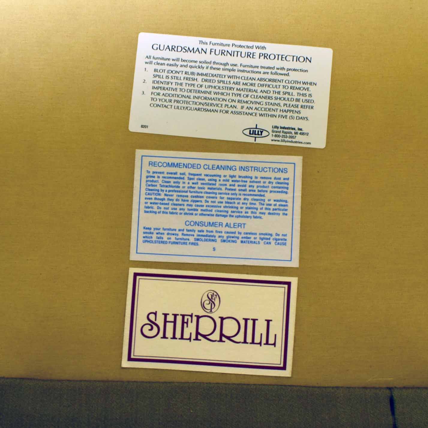 Sherrill Neoclassical Button Tufted Sofa