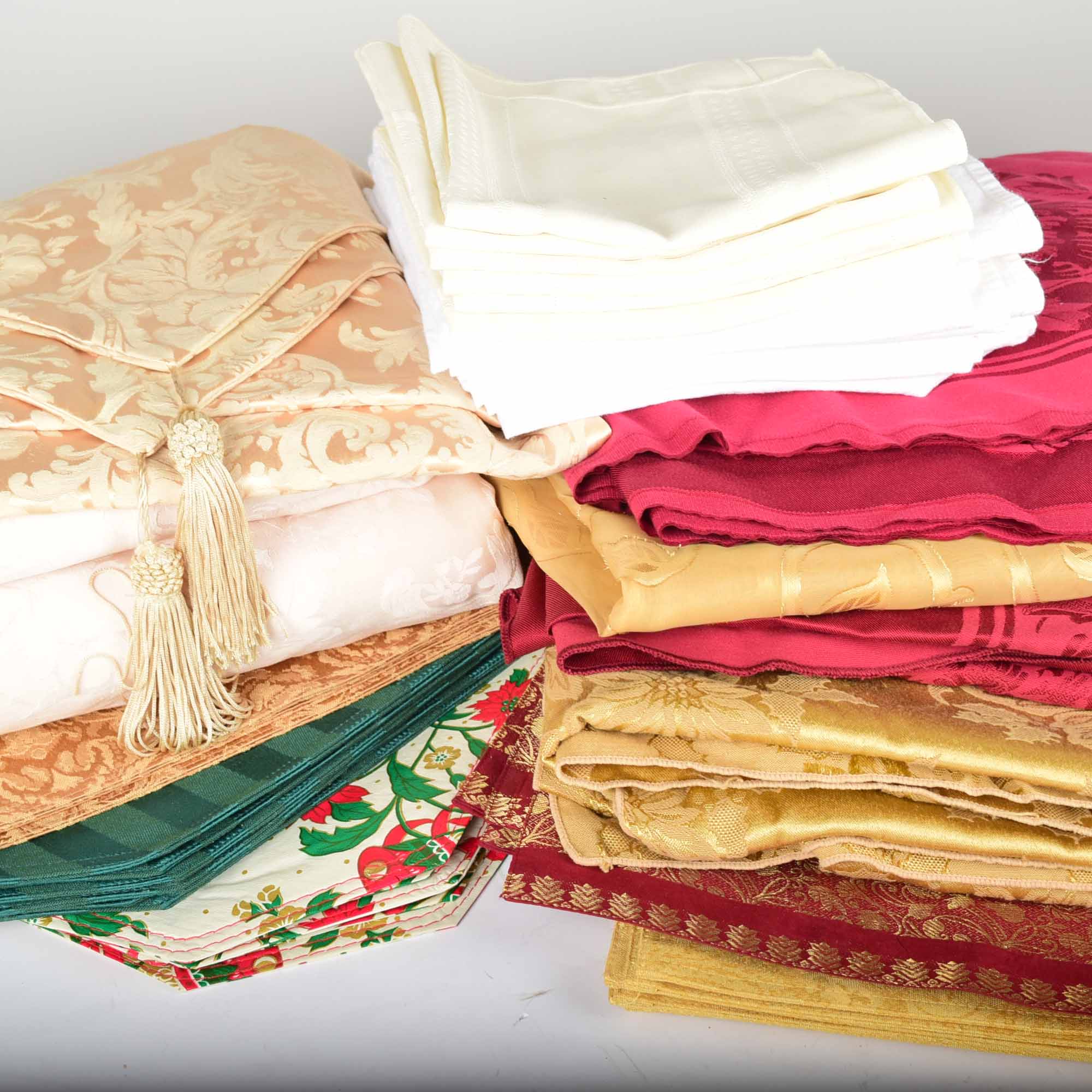 Generous Collection of Table Linens