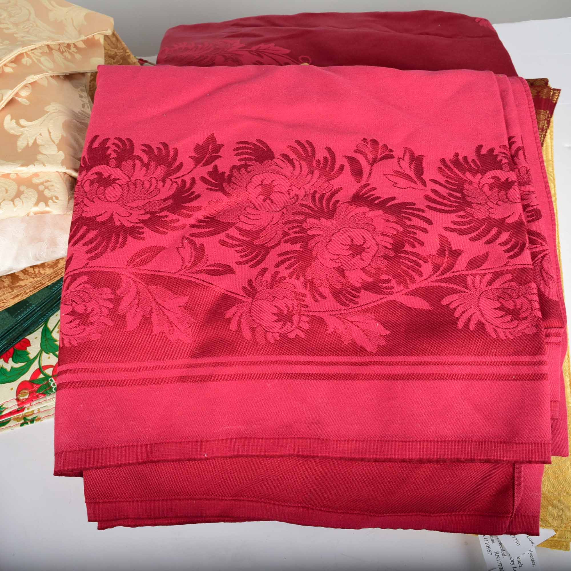 Generous Collection of Table Linens