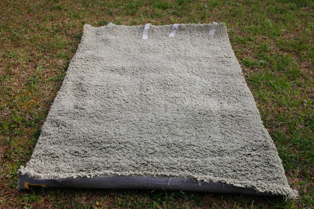 Sage Green Shag Area Rug