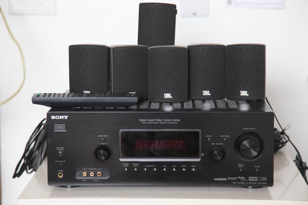 Sony Receiver and Speakers
