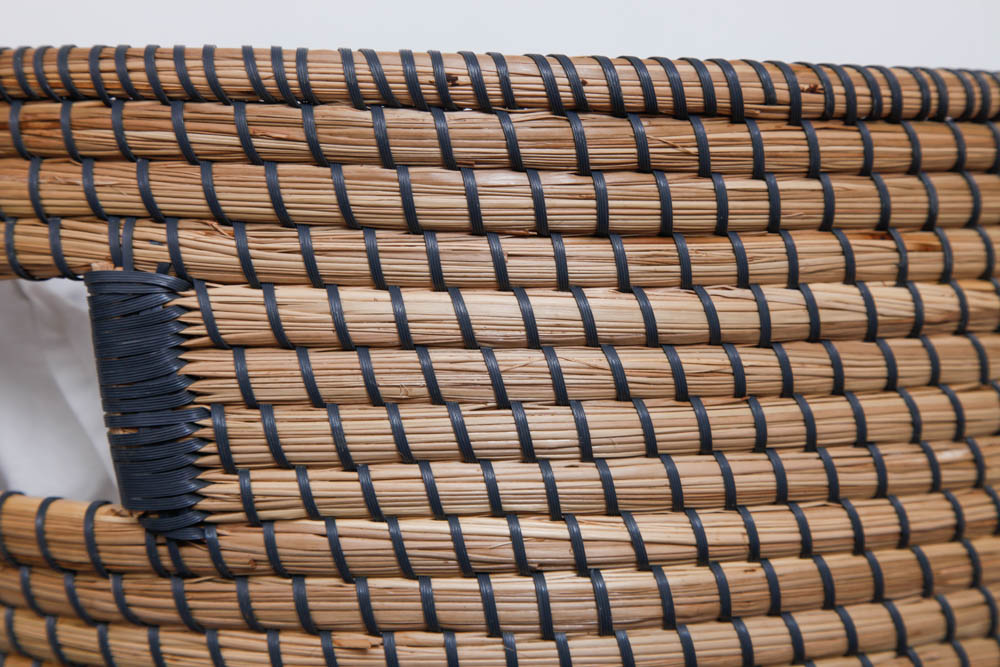 Coiled Basket Laundry Hamper