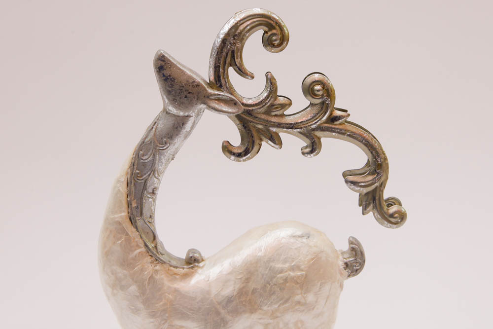 Pair of Reindeer Figurines