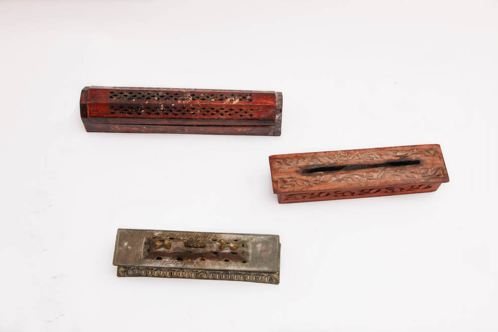 Trio of Incense Burners