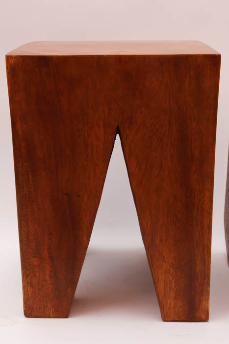 Pair of Wooden Stools