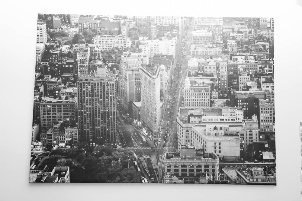 Black and White Photograph of the Flatiron Building