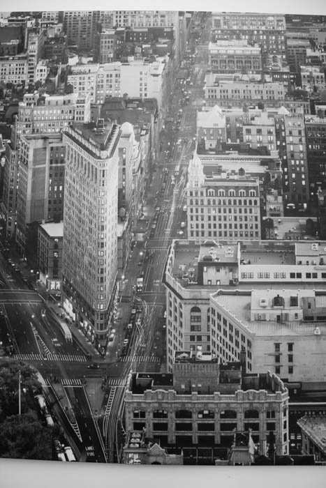 Black and White Photograph of the Flatiron Building