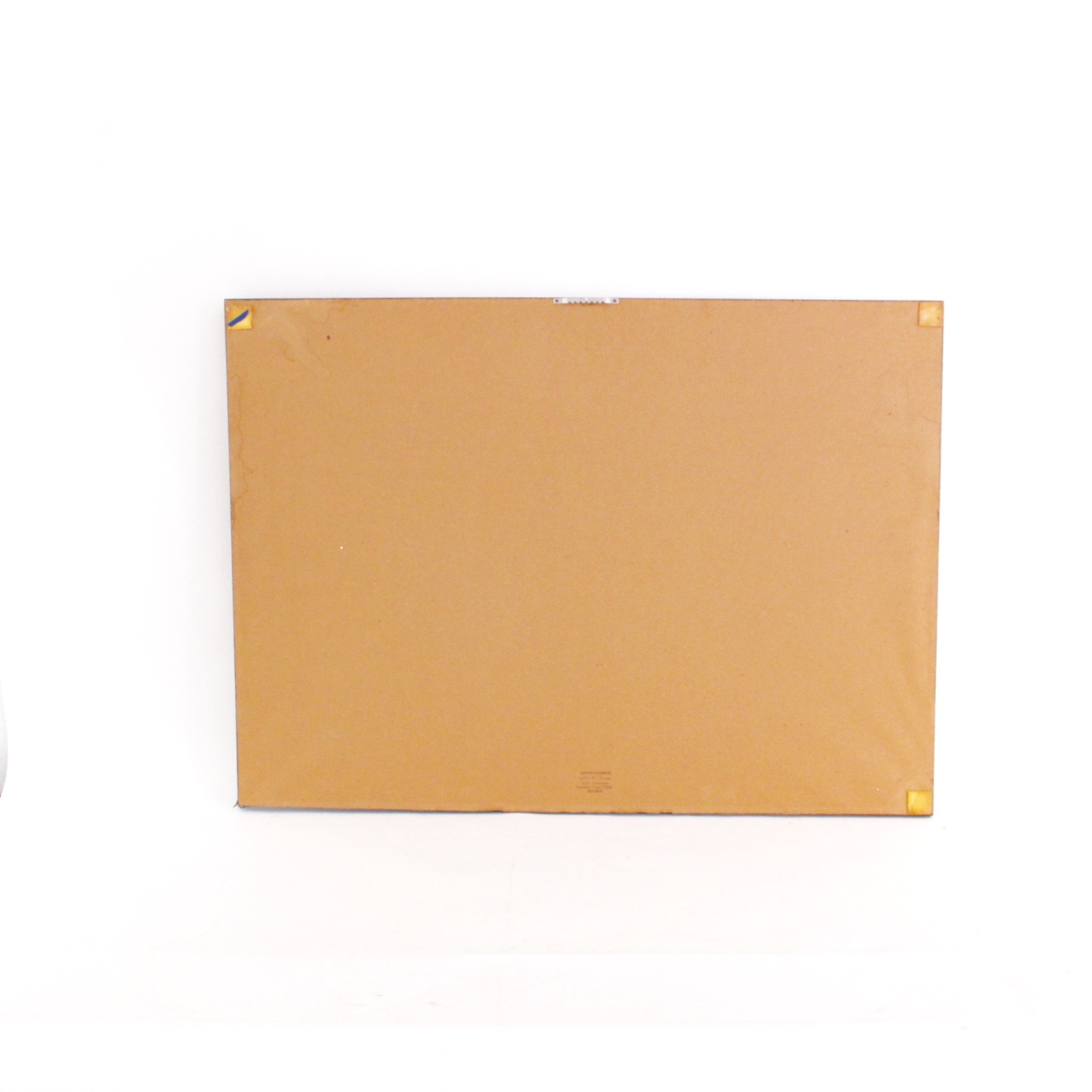 Framed Vintage 3D Map of The Western United States