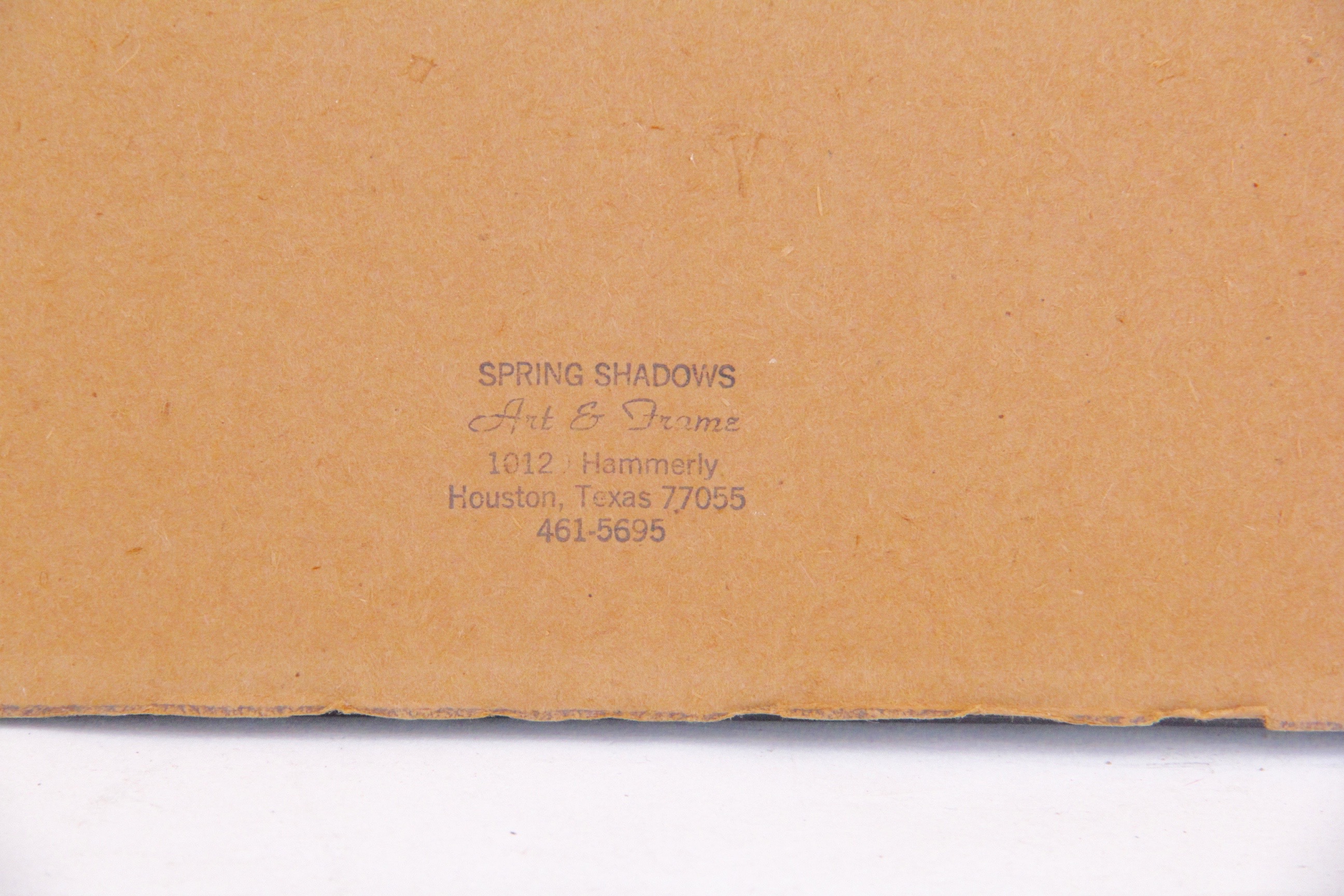 Framed Vintage 3D Map of The Western United States