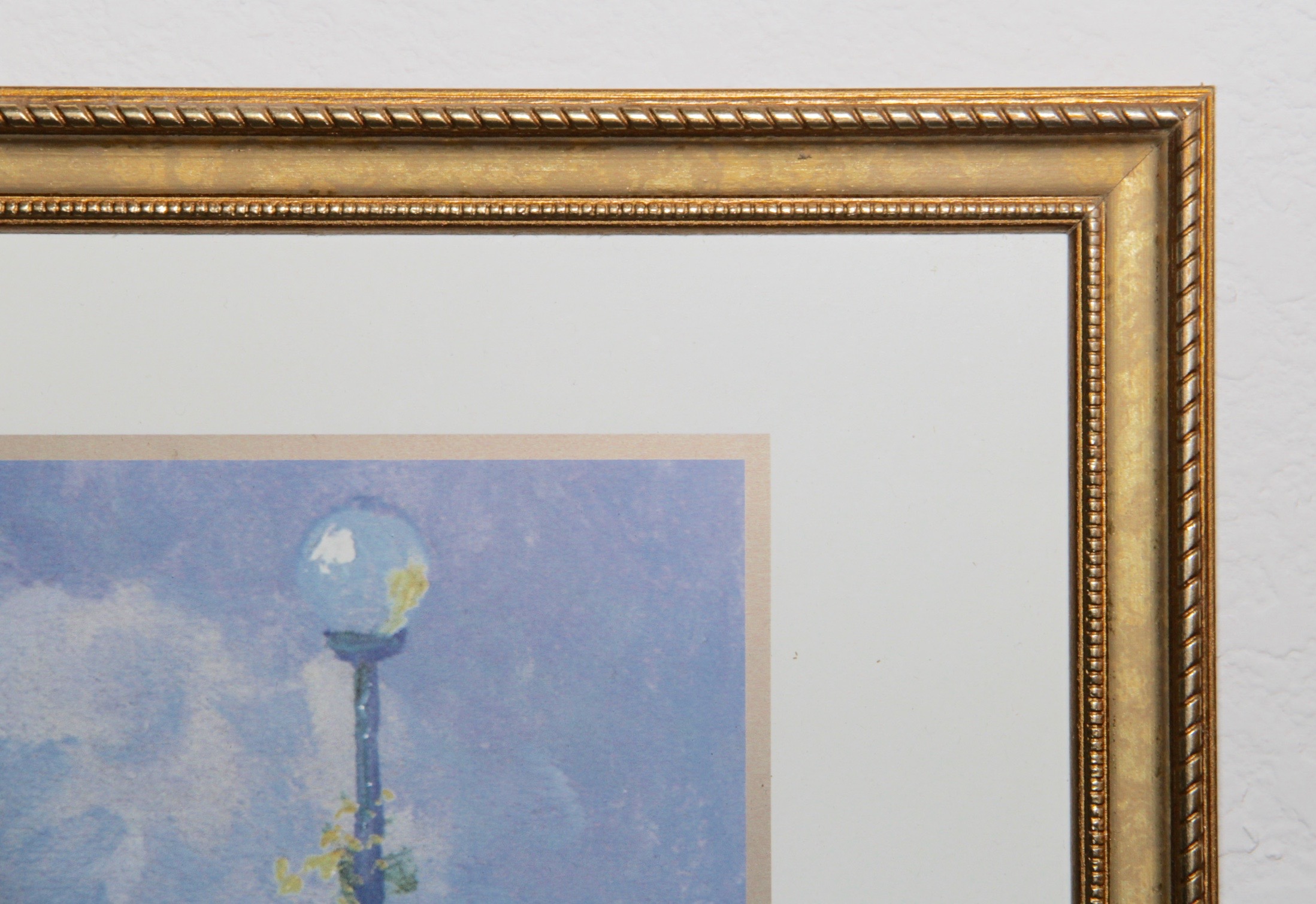 Albert F. Graves "Flowers by the Bay" Photo Offset Lithograph