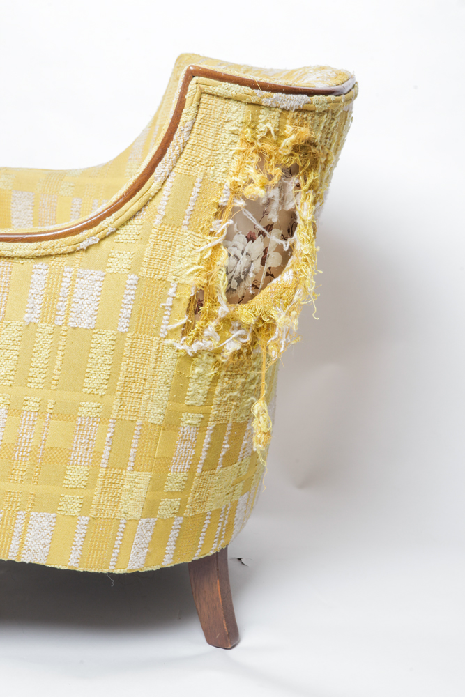 Louis Style Bergère Upholstered Chair