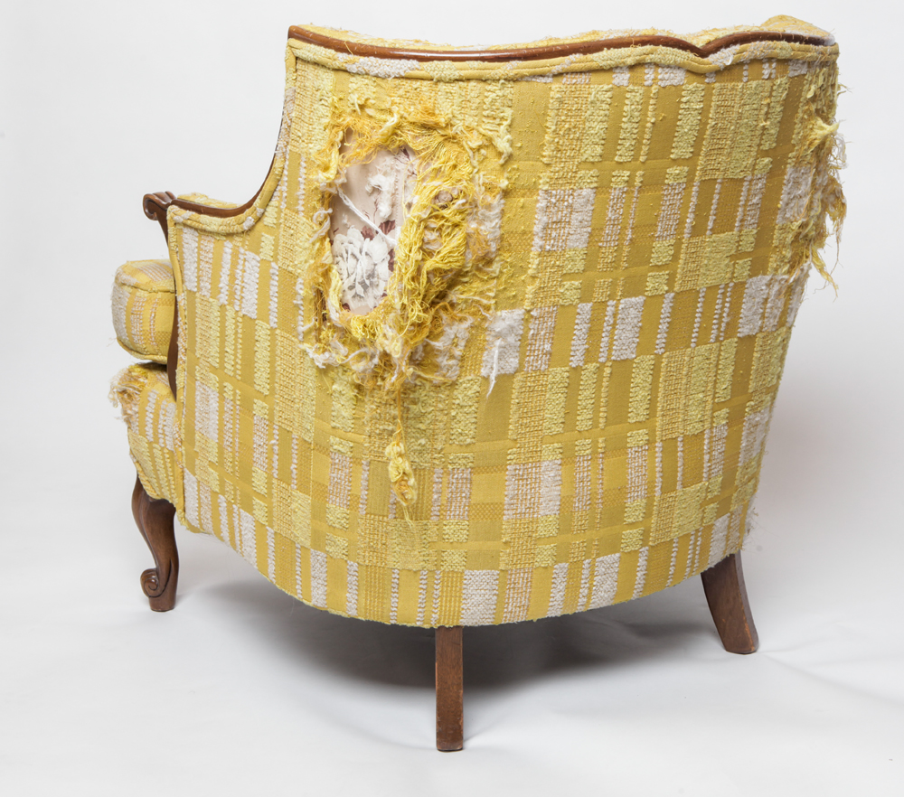 Louis Style Bergère Upholstered Chair