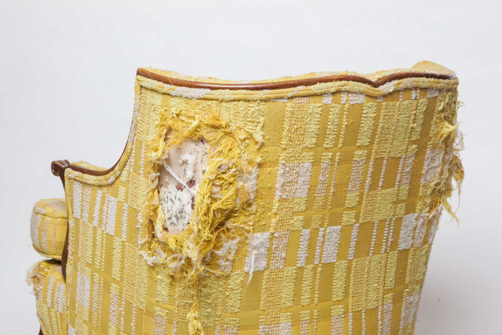 Louis Style Bergère Upholstered Chair