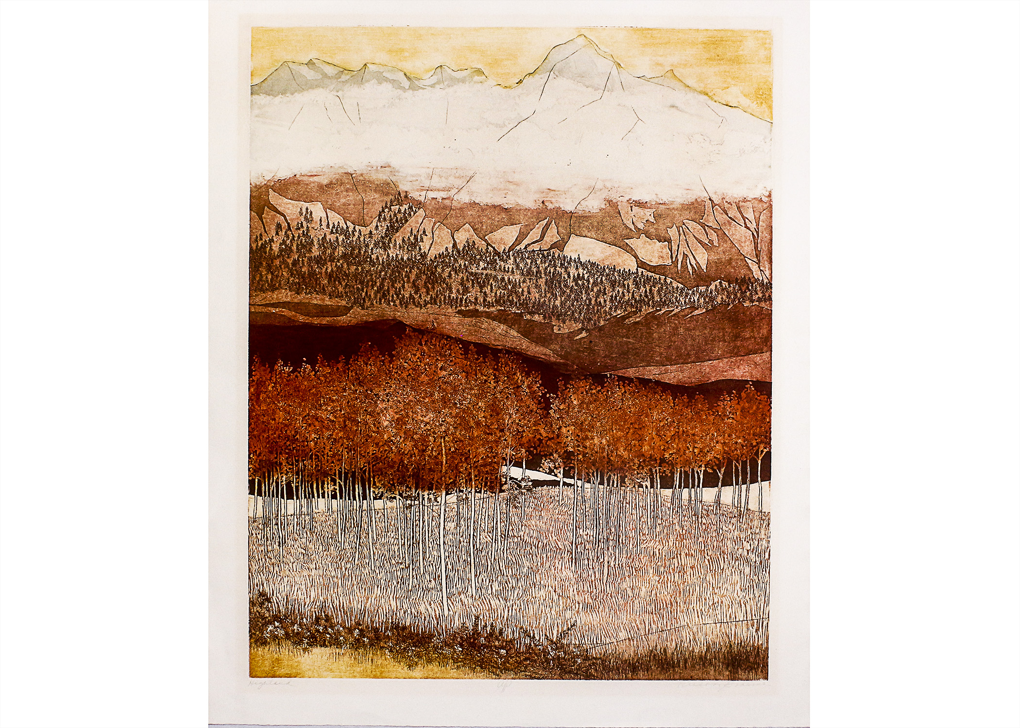 Russa Graeme "Highland" Etching