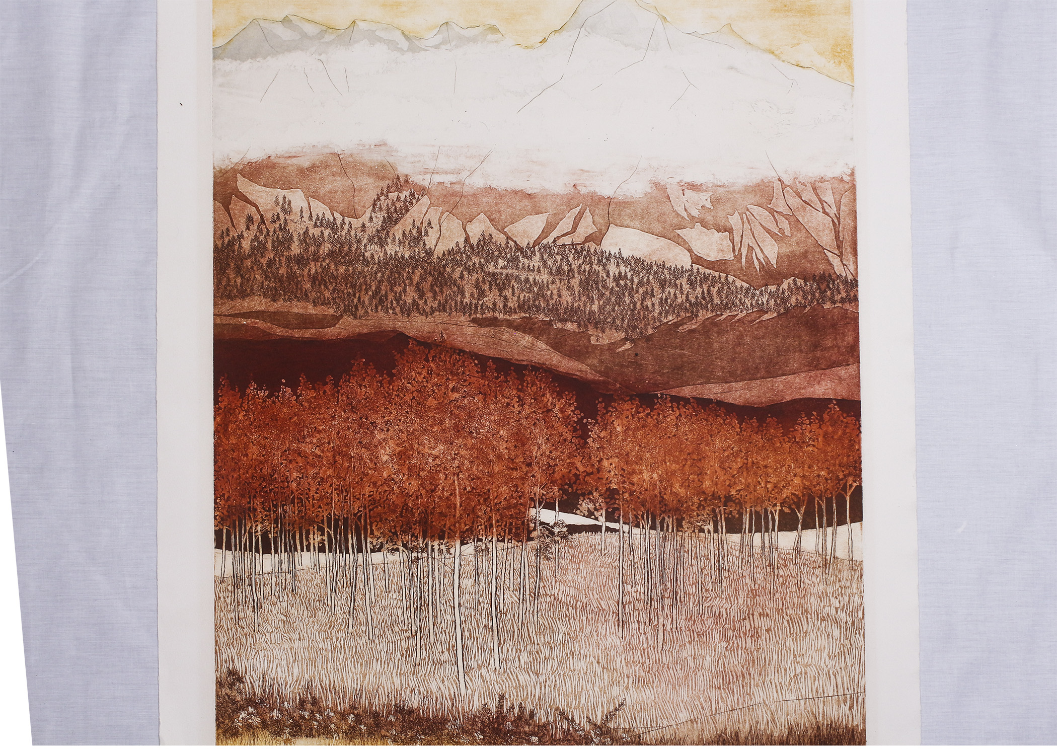 Russa Graeme "Highland" Etching