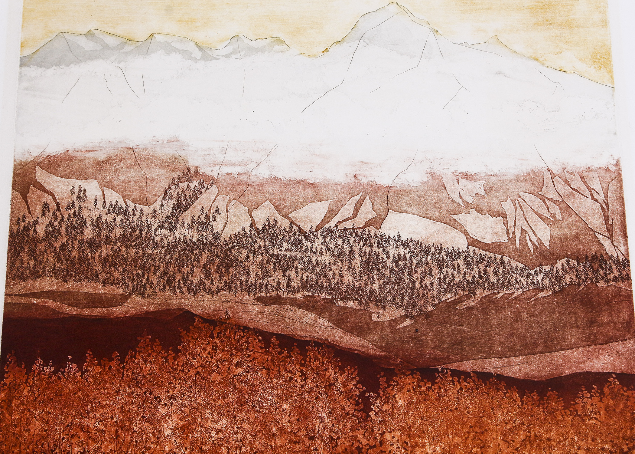 Russa Graeme "Highland" Etching