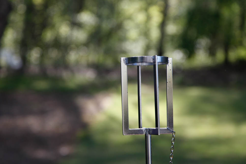 Grouping of Garden Oil Lamps