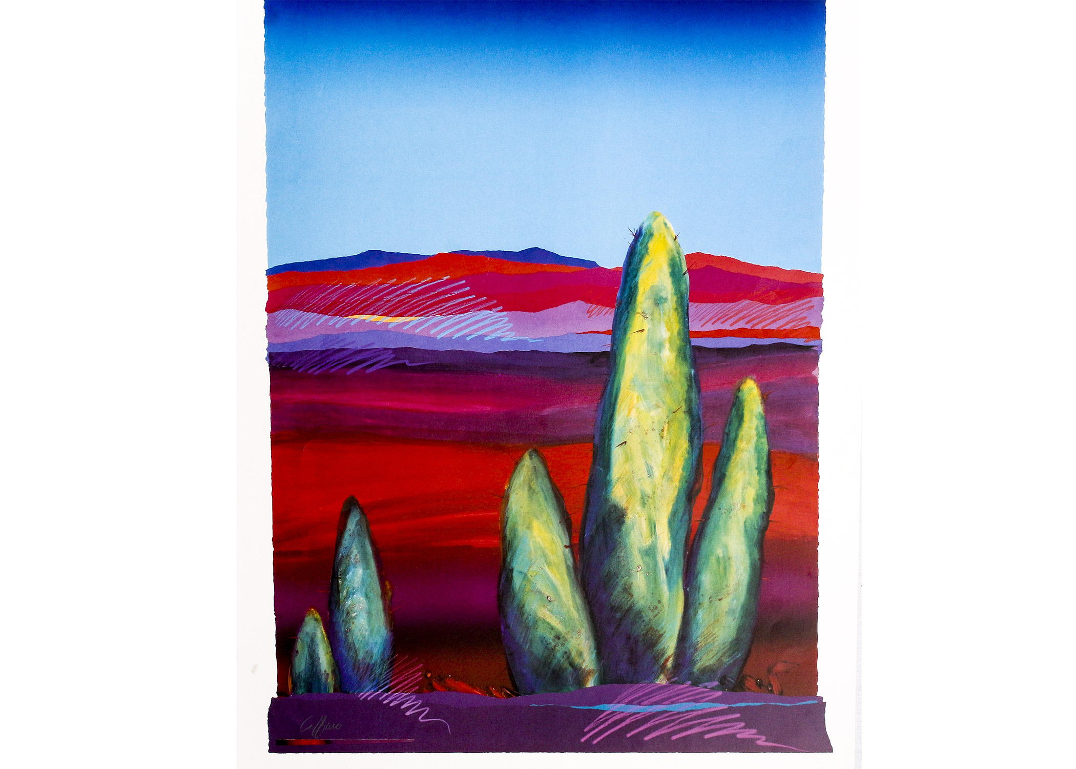 Patrick Coffaro Joan Cawley Gallery Poster 1989