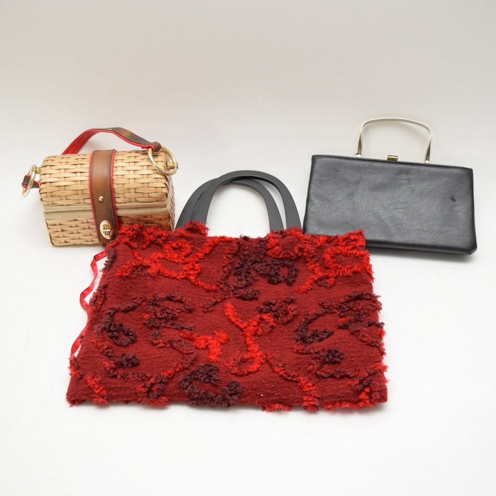 Trio of Vintage Designer Handbags