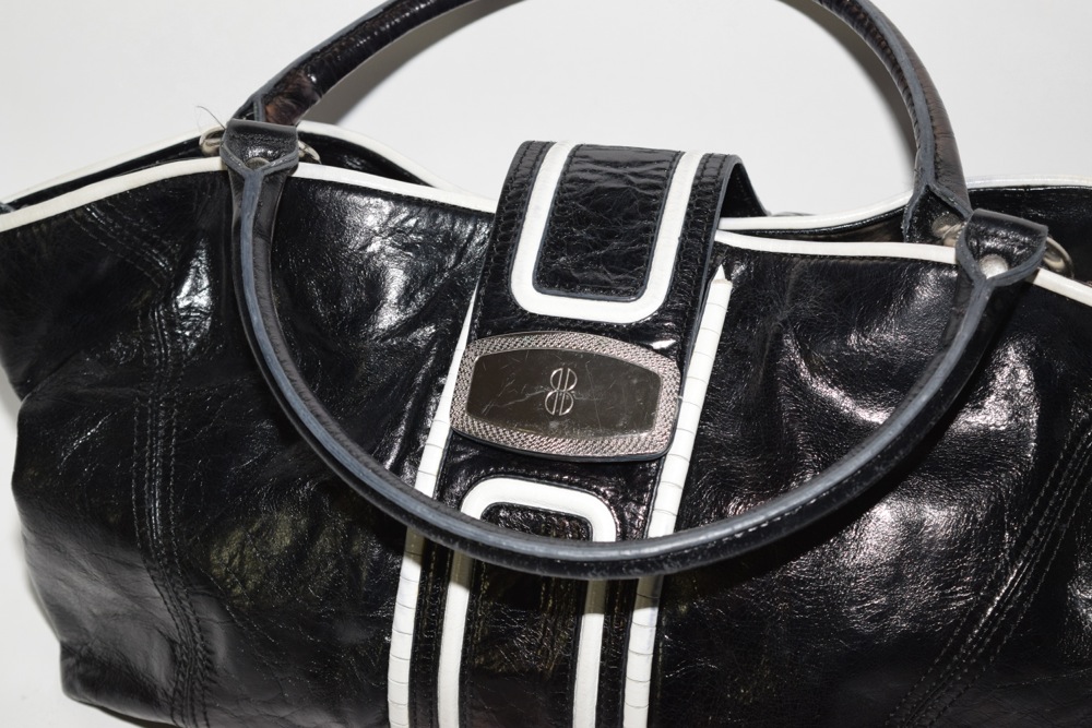 Bill Blass Leather Handbag